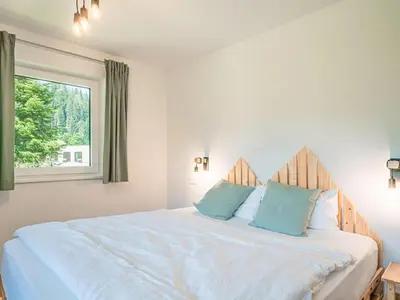 Ein Bett oder Betten in einem Zimmer der Unterkunft Tirola Bude Lisi Sepp Top 3-4