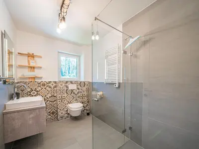 Ein Badezimmer in der Unterkunft Tirola Bude Lisi Sepp Top 3-4