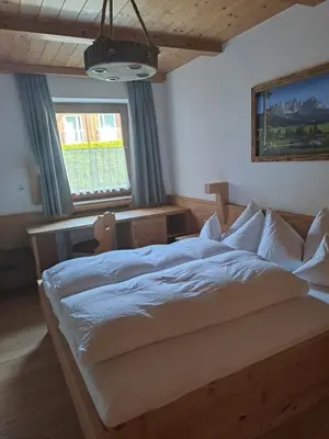 Ein Bett oder Betten in einem Zimmer der Unterkunft Glückchalet