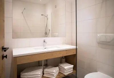 Ein Badezimmer in der Unterkunft Aparthotel Schindlhaus und Koia Premium Apartments