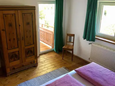 Ein Bett oder Betten in einem Zimmer der Unterkunft Haus Widmann