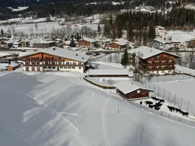 Der Waldhof im Winter