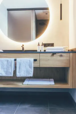 Ein Badezimmer in der Unterkunft DAS GERLOS - Boutique Hotel