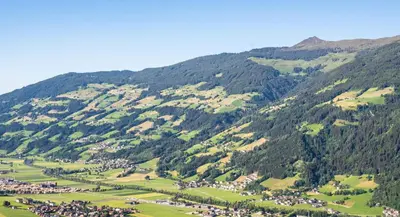 Naturlandschaft in der Nähe der Ferienwohnung