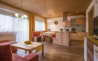 Küche/Küchenzeile in der Unterkunft Landhaus Alpina
