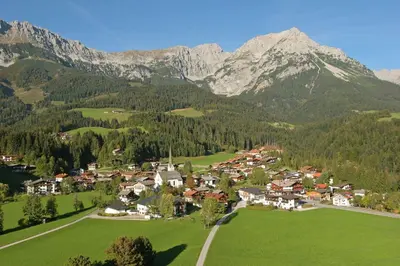 Naturlandschaft in der Nähe der Ferienwohnung