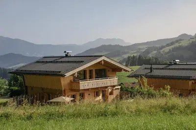 Naturlandschaft in der Nähe des Chalets