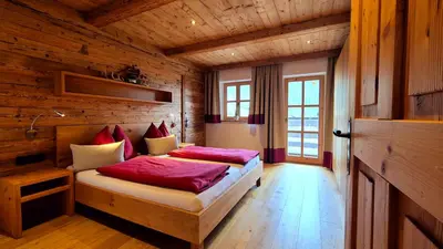 Ein Bett oder Betten in einem Zimmer der Unterkunft Almliesl UTTE-652