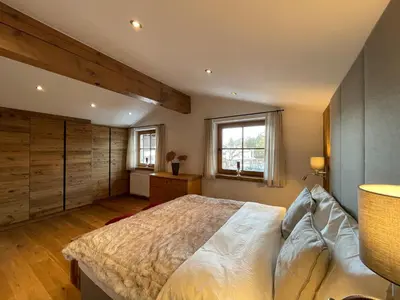 Ein Bett oder Betten in einem Zimmer der Unterkunft Sonnenschein Appartement Rebecca