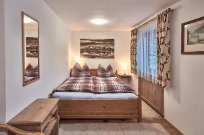 Ein Bett oder Betten in einem Zimmer der Unterkunft Haus Josef-Herold-Straße 17a
