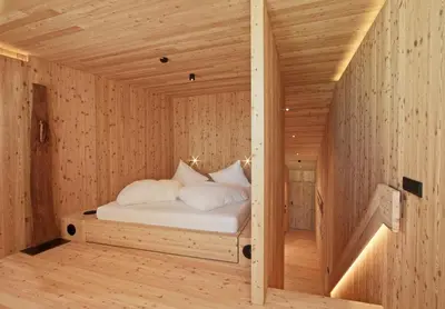 Grundriss der Unterkunft Kristallhütte