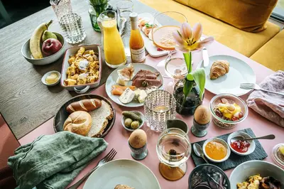 Essen im Hotel oder in der Nähe