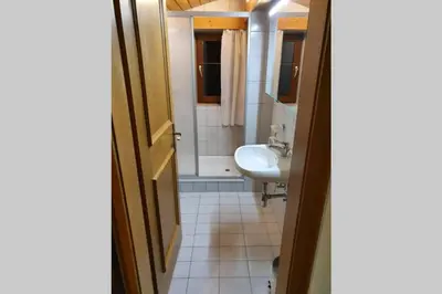 Ein Badezimmer in der Unterkunft Hinterreithlehen - Ferienwohnung am Bauernhof
