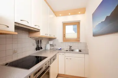 Küche/Küchenzeile in der Unterkunft Angerer Alpine Suiten und Familienappartements Tirol