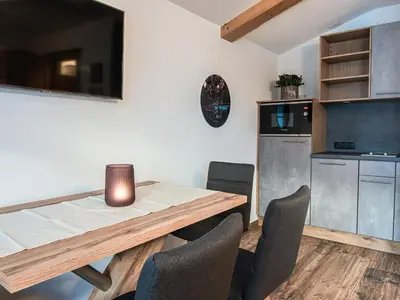 Küche/Küchenzeile in der Unterkunft La Tombola Appartements