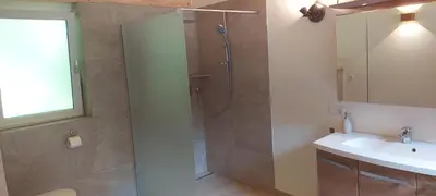Ein Badezimmer in der Unterkunft Appartement Petra