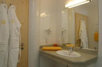 Ein Badezimmer in der Unterkunft Appartement Hotel Sonneck