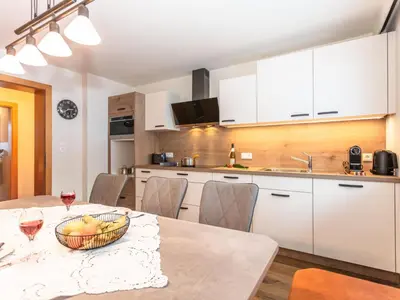 Küche/Küchenzeile in der Unterkunft Holiday Home Wildkogel by Interhome