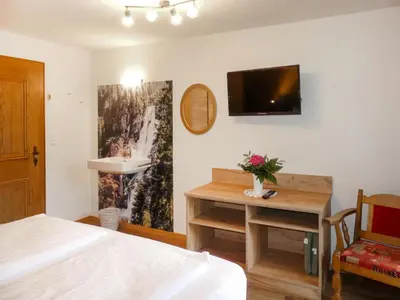 Ein Bett oder Betten in einem Zimmer der Unterkunft Holiday Home Wildkogel by Interhome