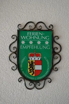 Ein Zertifikat, Auszeichnung, Logo oder anderes Dokument, das in der Unterkunft Haus Klein Rosental ausgestellt ist