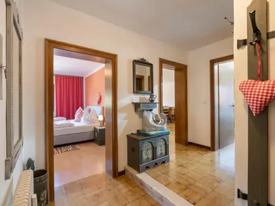 Ein Bett oder Betten in einem Zimmer der Unterkunft Appartementhaus Mantl