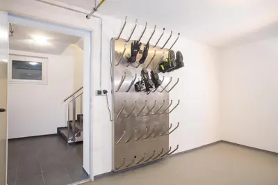 Das Fitnesscenter und/oder die Fitnesseinrichtungen in der Unterkunft Apart Dahoam