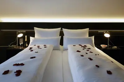 Ein Bett oder Betten in einem Zimmer der Unterkunft Thurnbach - Top Level Apartments