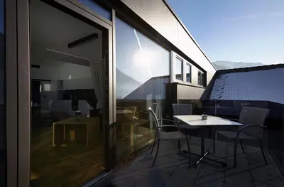 Ein Balkon oder eine Terrasse in der Unterkunft Thurnbach - Top Level Apartments