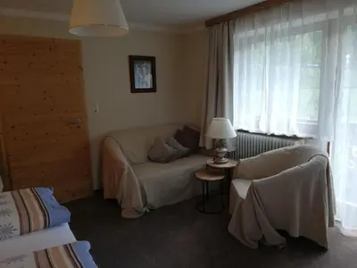 Ein Bett oder Betten in einem Zimmer der Unterkunft Ferienwohnung Klammhof