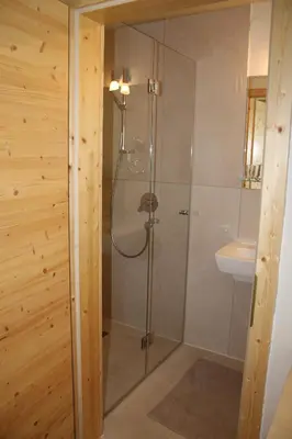Ein Badezimmer in der Unterkunft Ferienwohnung Klammhof