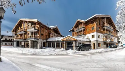 Residenz Illyrica Tirol im Winter