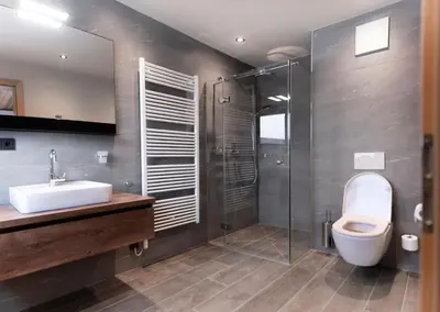 Ein Badezimmer in der Unterkunft Residenz Illyrica Tirol