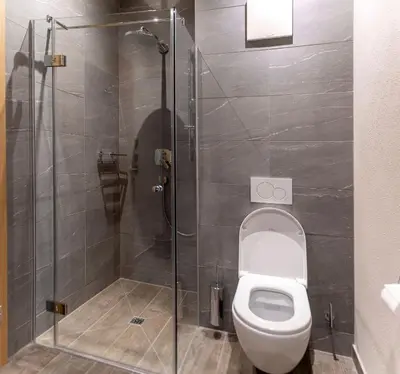 Ein Badezimmer in der Unterkunft Residenz Illyrica Tirol
