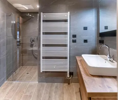 Ein Badezimmer in der Unterkunft Residenz Illyrica Tirol
