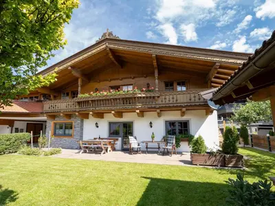 Ein Garten an der Unterkunft Appartement Seehäusl