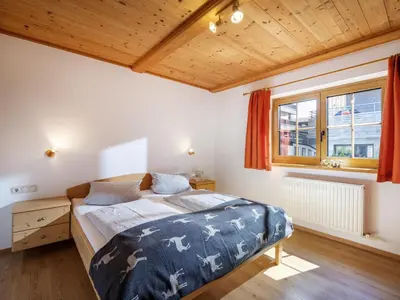 Ein Bett oder Betten in einem Zimmer der Unterkunft Appartement Seehäusl