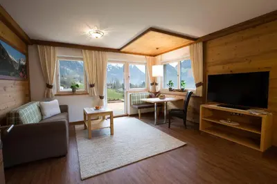 TV/Unterhaltungsangebot in der Unterkunft Appartement Freiblick