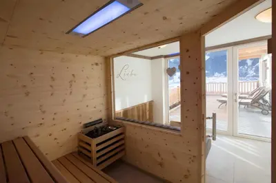 Ein Balkon oder eine Terrasse in der Unterkunft Appartement Freiblick