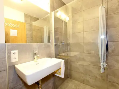 Ein Badezimmer in der Unterkunft Apartment in Neukirchen near Ski Lift