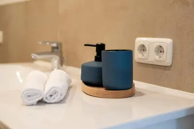Ein Badezimmer in der Unterkunft Dorfapartment Achensee