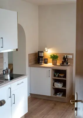 Küche/Küchenzeile in der Unterkunft Dorfapartment Achensee