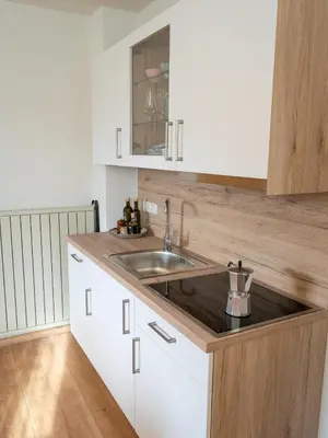 Küche/Küchenzeile in der Unterkunft Dorfapartment Achensee