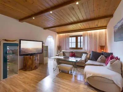 TV/Unterhaltungsangebot in der Unterkunft Ferienwohnung Pacher