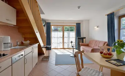 Küche/Küchenzeile in der Unterkunft Hotel Theresia Garni
