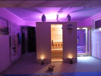 Ein Badezimmer in der Unterkunft Reiserhof