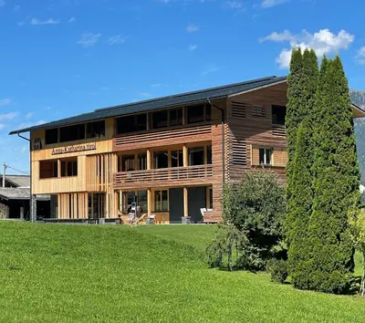 Ein Garten an der Unterkunft Appartementhaus Anna Katharina