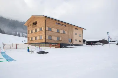 Appartementhaus Anna Katharina im Winter