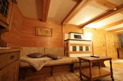 Küche/Küchenzeile in der Unterkunft DAS LANDHAUS hart zillertal