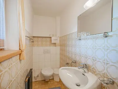 Ein Badezimmer in der Unterkunft Haus Leitner