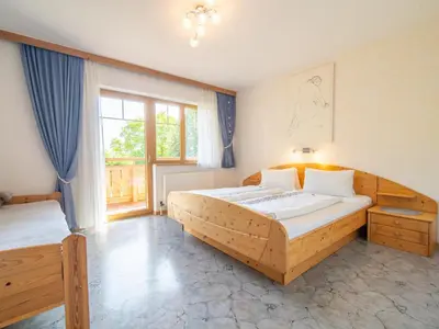 Ein Bett oder Betten in einem Zimmer der Unterkunft Anderla 1